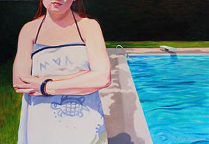 Edge Oil on Board ©Kat O'Connor, 2013