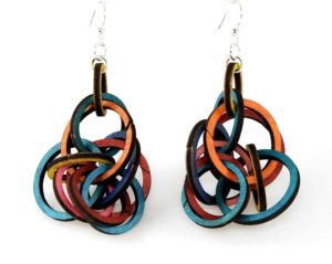 Interlocking Ring Earrings