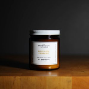 Commonwealth Provisions - Soy Candle - Blue Ridge Campfire