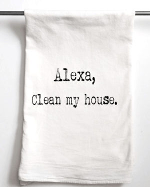 Aspen Lane - Alexa Clean My House | Gift Towel