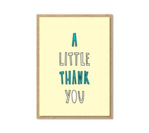 Little Thank You - Enclosure Card