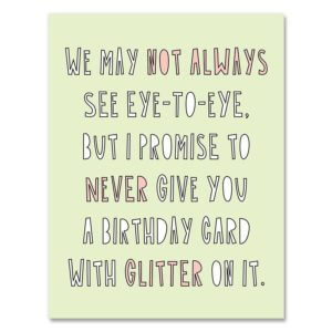 Never Glitter