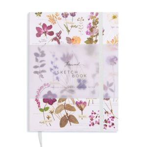 Faux Leather Sketchbook- Love Garden
