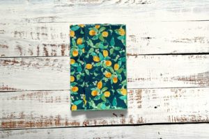Winter Citrus Everyday Cloth Napkins, set of four