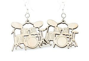 Drum Earrings