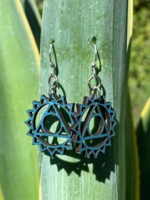 Vishuddha Chakra Earrings