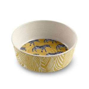 Dog Dish Safari Pet Bowl 6.7" x 2.3"/ 4 Cups
