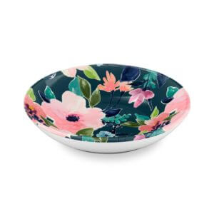 Floral Pet Saucer 5.2"/ 0.75 Cup