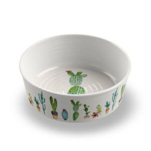 Dog Dish Large Cactus Pet Bowl