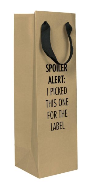 Spoiler Alert Wine Bag