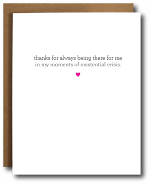 Existential Crisis Card