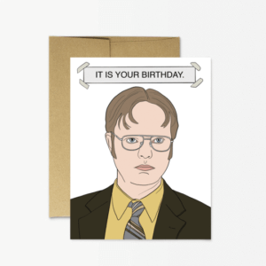 Dwight Birthday Card