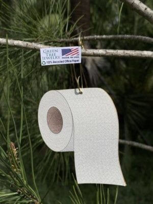 Jumbo Roll Toilet Paper Ornament