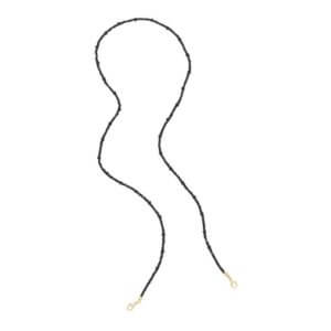 Viv&Lou - Black Bead Mask Chain