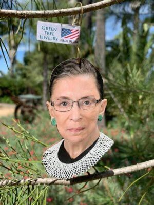 Ruth Bader Ginsburg Ornament