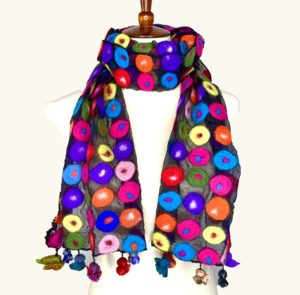 Polka Dot Scarf