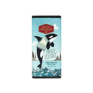 Seattle Chocolate - Toffee Sea Salt Truffle Bar