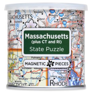 Geotoys - Magnetic Puzzle Massachusetts, Connecticut and Rhode Island