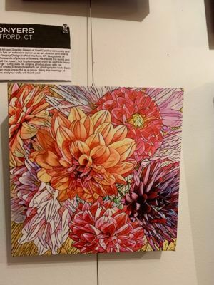 Orange Flower Canvas Print - Greg Conyers