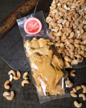 Homemade Cashew Brittle