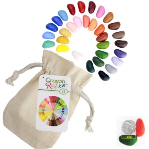 Crayon Rocks 32 Colors in a Muslin Bag