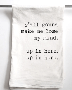 Aspen Lane - Lose My Mind | Gift Towel