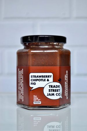 Trade Street Jam Co. - 9 oz Strawberry Chipotle and Fig Jam