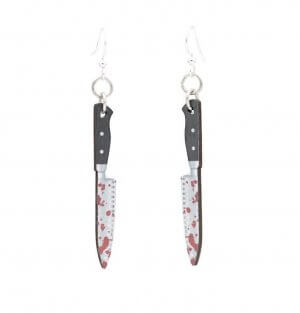 Chef’s Knife Earrings - with a twist...