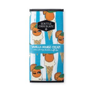 Seattle Chocolate - Vanilla Orange Cream Truffle Bar