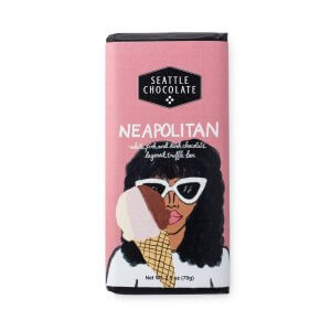 Seattle Chocolate - Neapolitan Truffle Bar