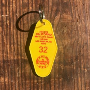 The 3 Sisters Design Co. - Motel Key Fob - Hotel California