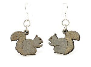 Green Tree Jewelry - Squirrel Earrings