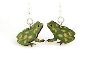Green Tree Jewelry - Frog Earrings