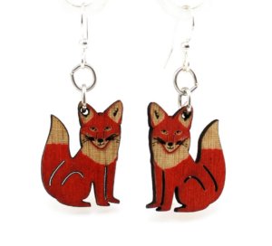 Green Tree Jewelry - Fox Earrings