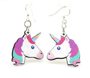 Green Tree Jewelry - Unicorn Earrings