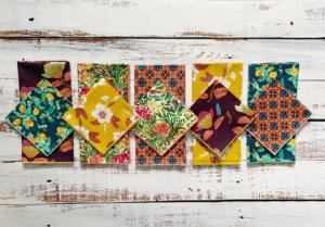 Dot and Army - Botanica Cloth Napkins, set of 10