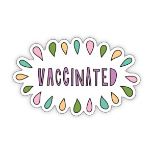 Near Modern Disaster - Vaccinated - 3" vinyl sticker