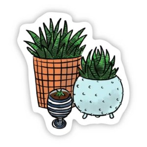Big Moods - Three Houseplants
