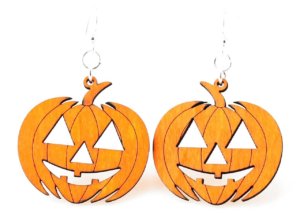 Green Tree Jewelry - Jack O' Lantern Earrings