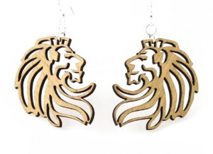 Green Tree Jewelry - Stone Lion Earrings