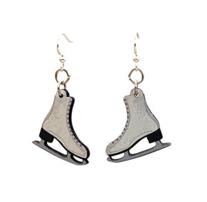 Green Tree Jewelry - Ice Skate Earrings