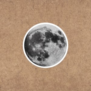 The Galek Sea - Moon Sticker