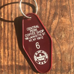 The 3 Sisters Design Co. - Motel Key Fob - Central Perk