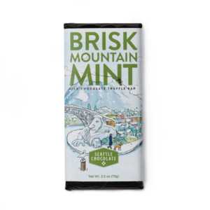 Seattle Chocolate - Brisk Mountain Mint Truffle Bar