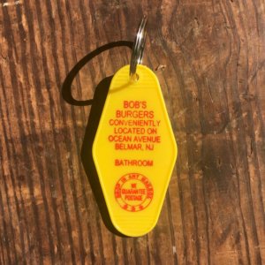 The 3 Sisters Design Co. - Motel Key Fob - Bob's Burgers