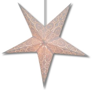 WHIRLED PLANET - Purity Swirl Paper Star Lantern