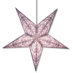 WHIRLED PLANET - Paisley Space Gray Star Lantern