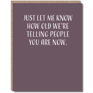 Modern Wit - Birthday Card - Funny Birthday Card - Happy Birthday - BD003
