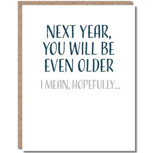 Modern Wit - Birthday Card - Funny Birthday Card - Happy Birthday - BD002