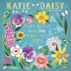 Amber Lotus Publishing - Katie Daisy 2021 Wall Calendar